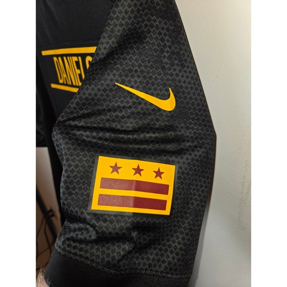 Nike NFL Washington Commanders Jayden Daniels Black Camo Jersey Mens Size L - Picture 6 of 7